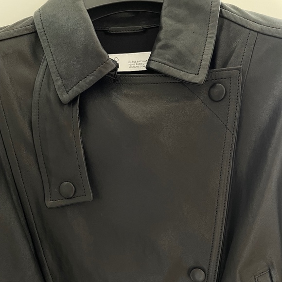 IRO Alkal Cropped Leather Jacket - Picture 6 of 11